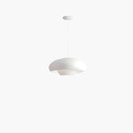 Lampes suspendues blanches en forme de champignon nordique